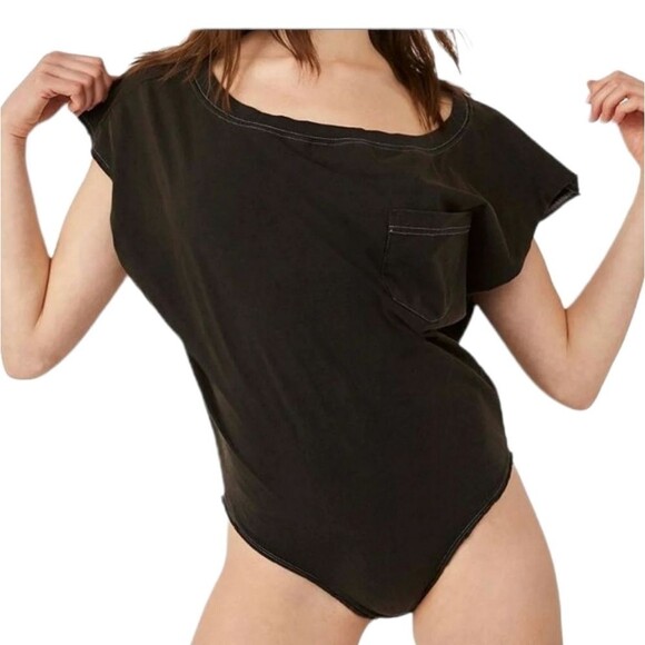 Free People Tops - FREE PEOPLE‎  Road Trip Bodysuit Size SMALL